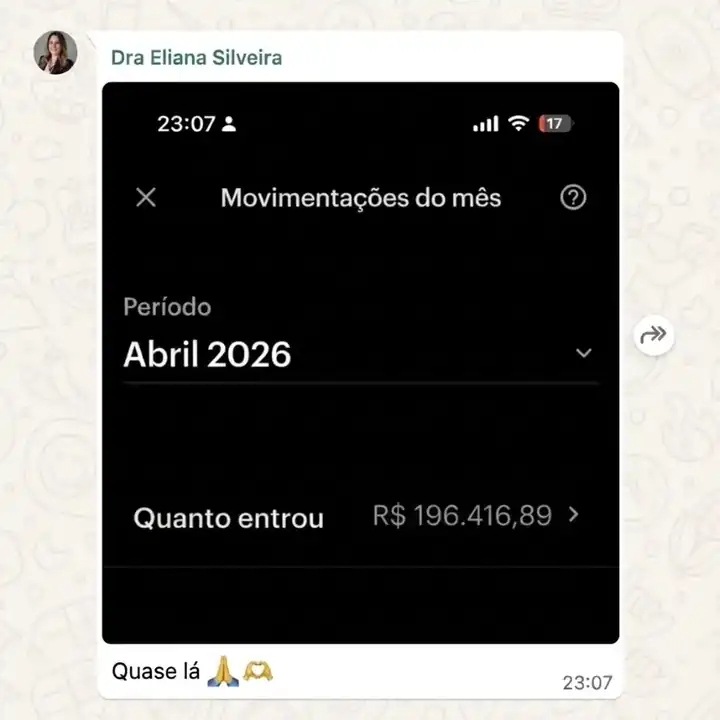 R$ 196.416,89 em um único mês